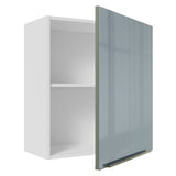 Alacena 60 cm 1 Puerta Lux Blanco/Gris