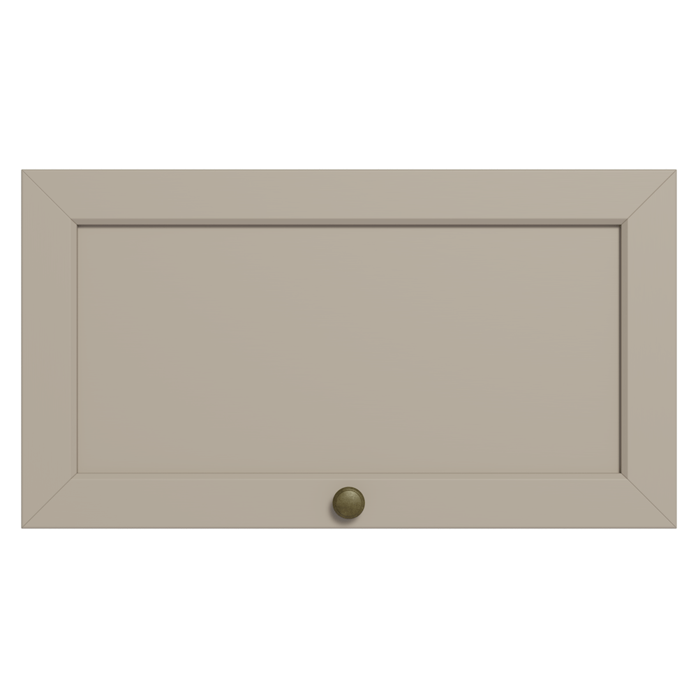 Alacena Cocina 60 cm 1 Pueta Abatible Marrón/Crema Vik Madesa