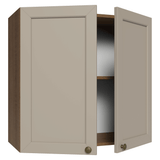 Alacena Cocina 70 cm 2 Puetas Marrón/Crema Vik Madesa