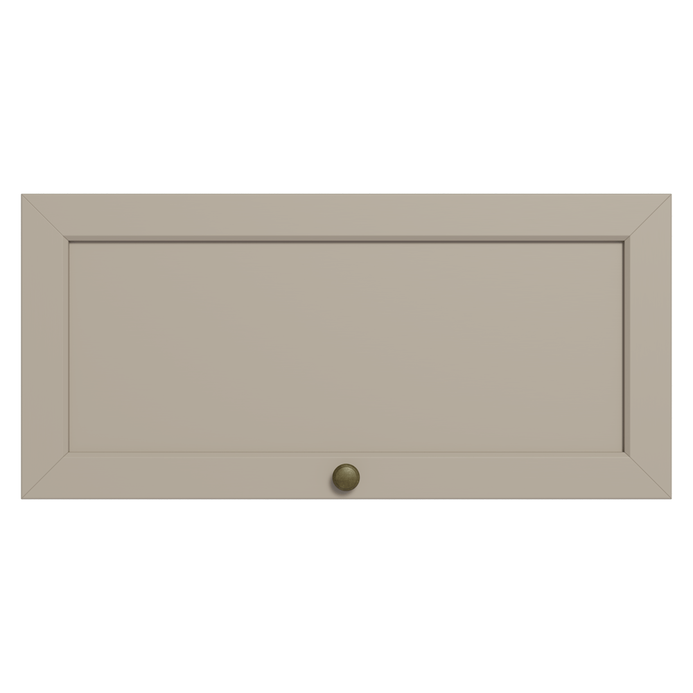 Alacena Cocina 70 cm 1 Pueta Abatible Marrón/Crema Vik Madesa