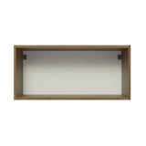 Alacena 70 cm 1 Puerta Lux Marrón/Gris