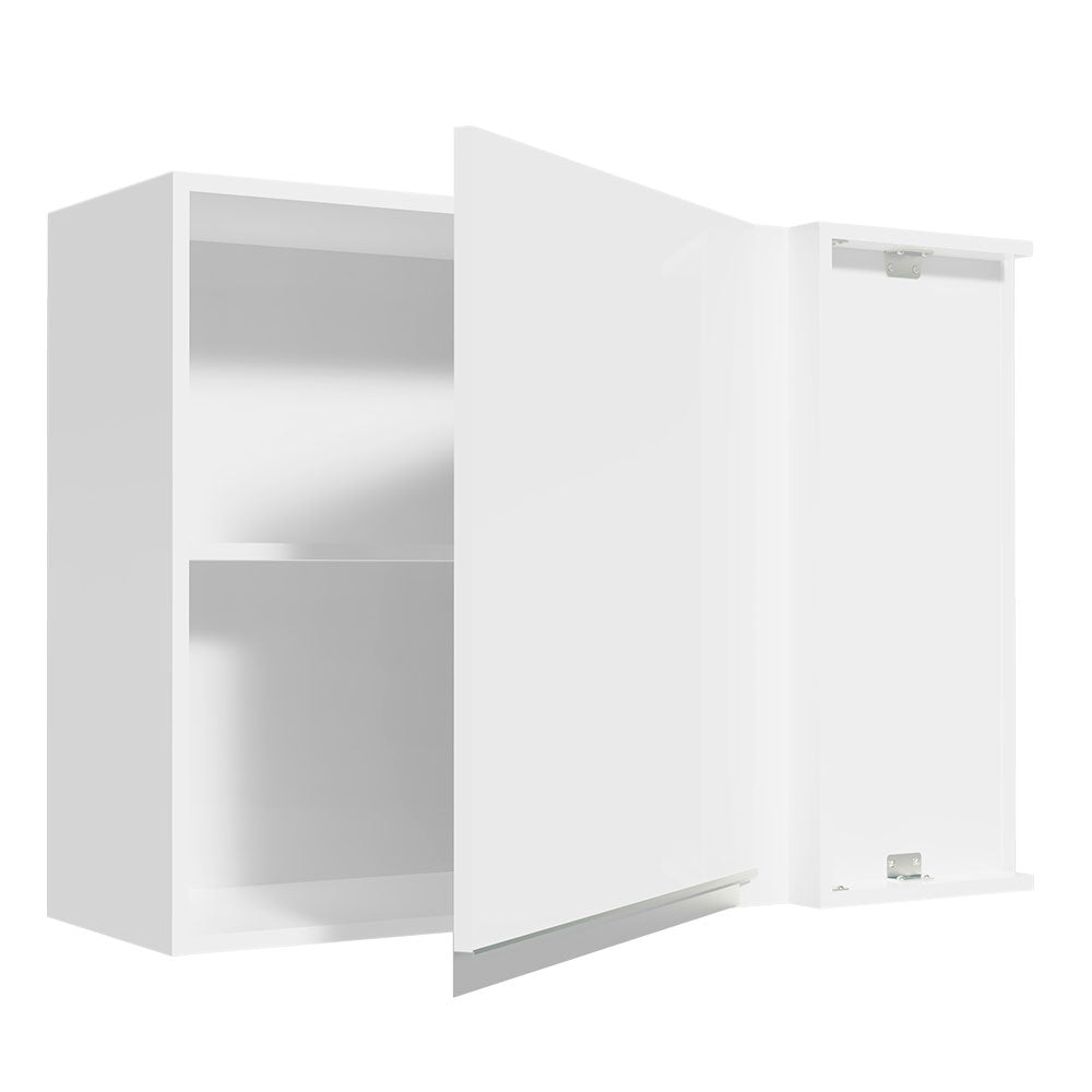 Alacena Esquinero 1 Puerta Glamy Blanco