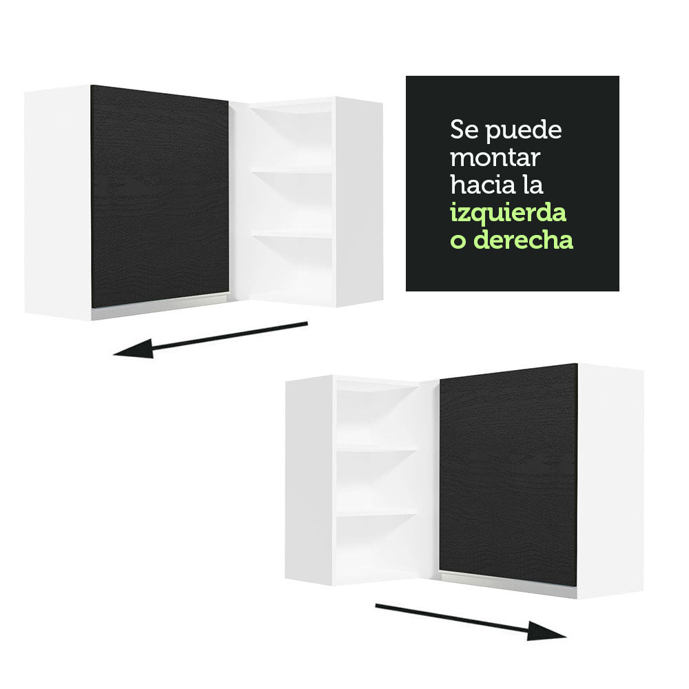 Alacena Gabinete Superior Cocina Madesa Glamy BN