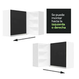 Alacena Gabinete Superior Cocina Madesa Glamy BN