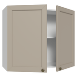 Alacena Cocina 80 cm 2 Puetas Blanco/Crema Vik Madesa