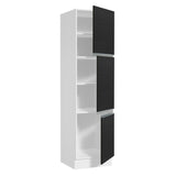 Despensero Madesa Glamy 60cm Blanco/Negro
