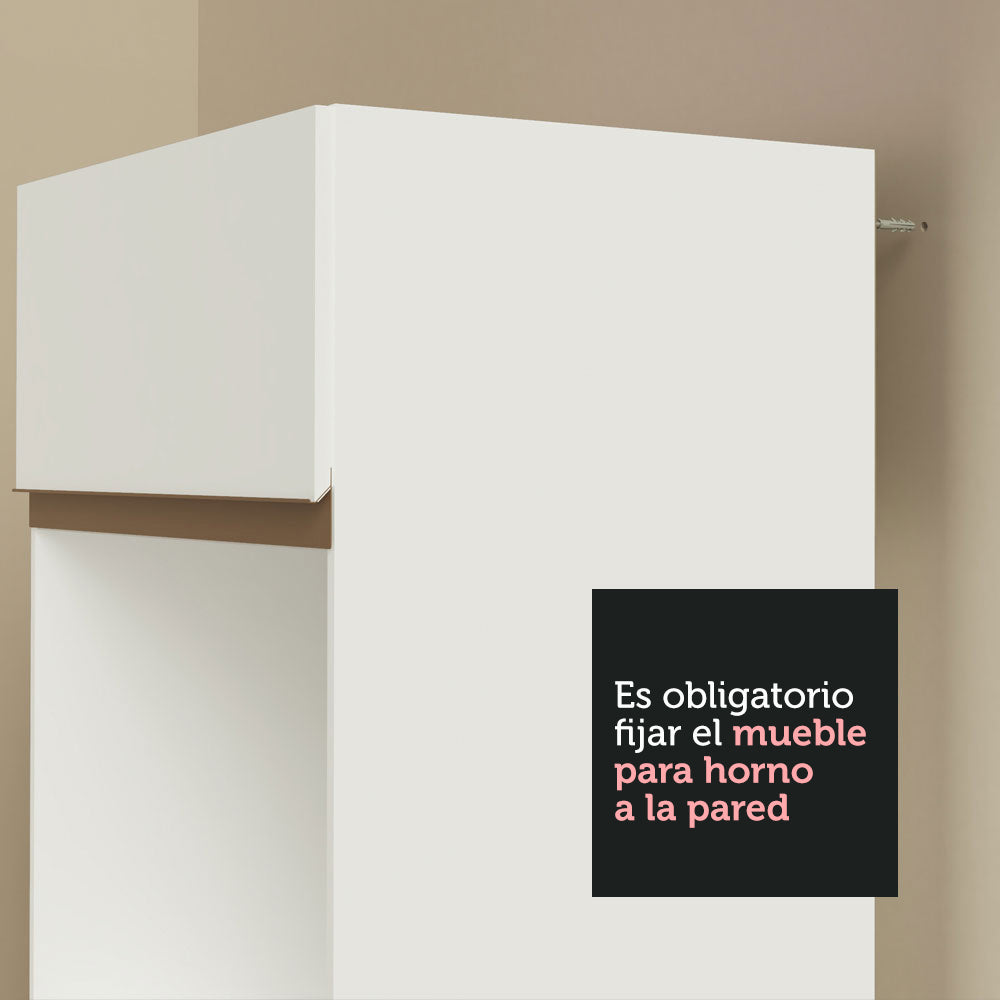 Bajo Mesada Mueble para Horno Madesa Reims 70 cm 3 Puertas
