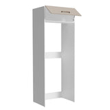 Mueble para empotrar Heladera Madesa Agata Puerta Rebatible