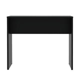 Isla de Cocina con Barra Desayunador 115cm Negro Madesa