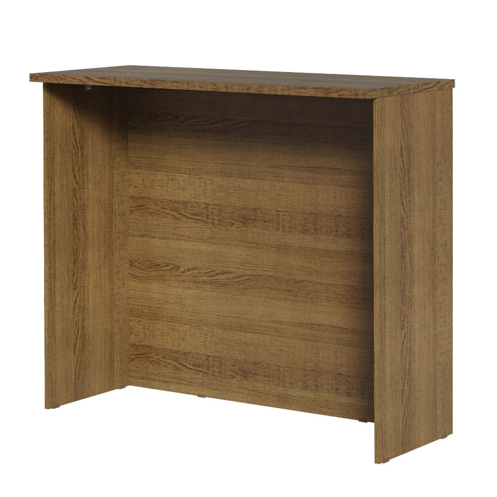 Isla de Cocina con Barra Desayunador 120 cm Marrón Madesa