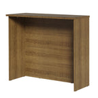 Isla de Cocina con Barra Desayunador 120 cm Marrón Madesa