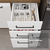 Combo completo de Cocina Esquinera Madesa Agata 549cm MB 01