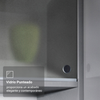 Combo completo de Cocina Esquinera Flotante 325 cm 8 Puertas 1 Cajón Gris Nice Madesa