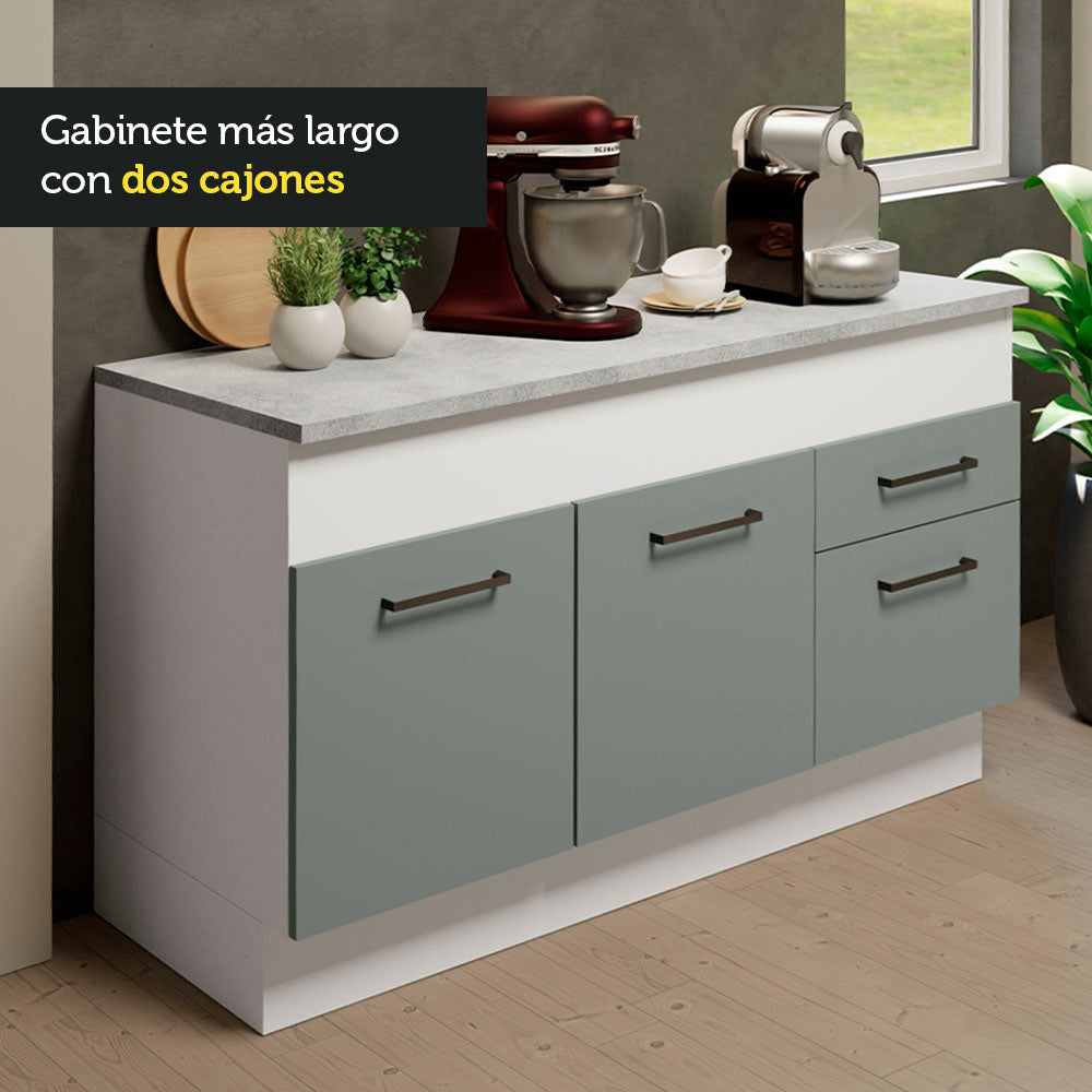 Combo de Cocina Madesa Agata 150cm BG 01