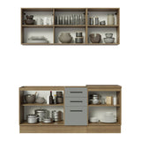 Combo de Cocina Madesa Agata 180cm MG 01