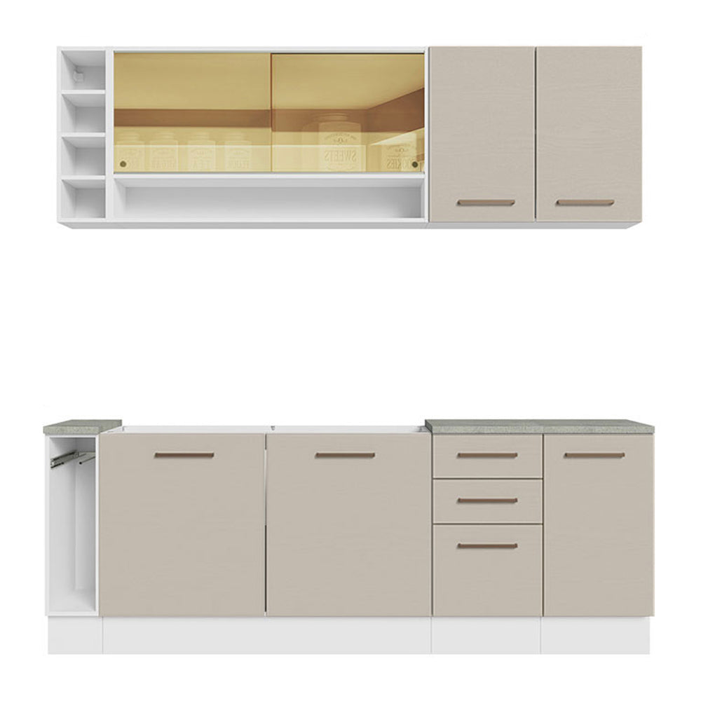 Combo completo de Cocina Madesa Agata 220cm BC 01