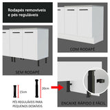Combo completo de Cocina Madesa Agata 290cm BB 01