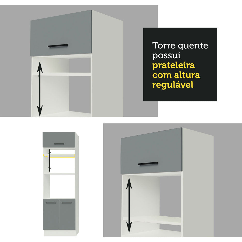 Combo completo de Cocina Madesa Agata 290cm BG 02
