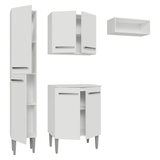 Cocina Compacta 156 cm Emilly Blanco 03