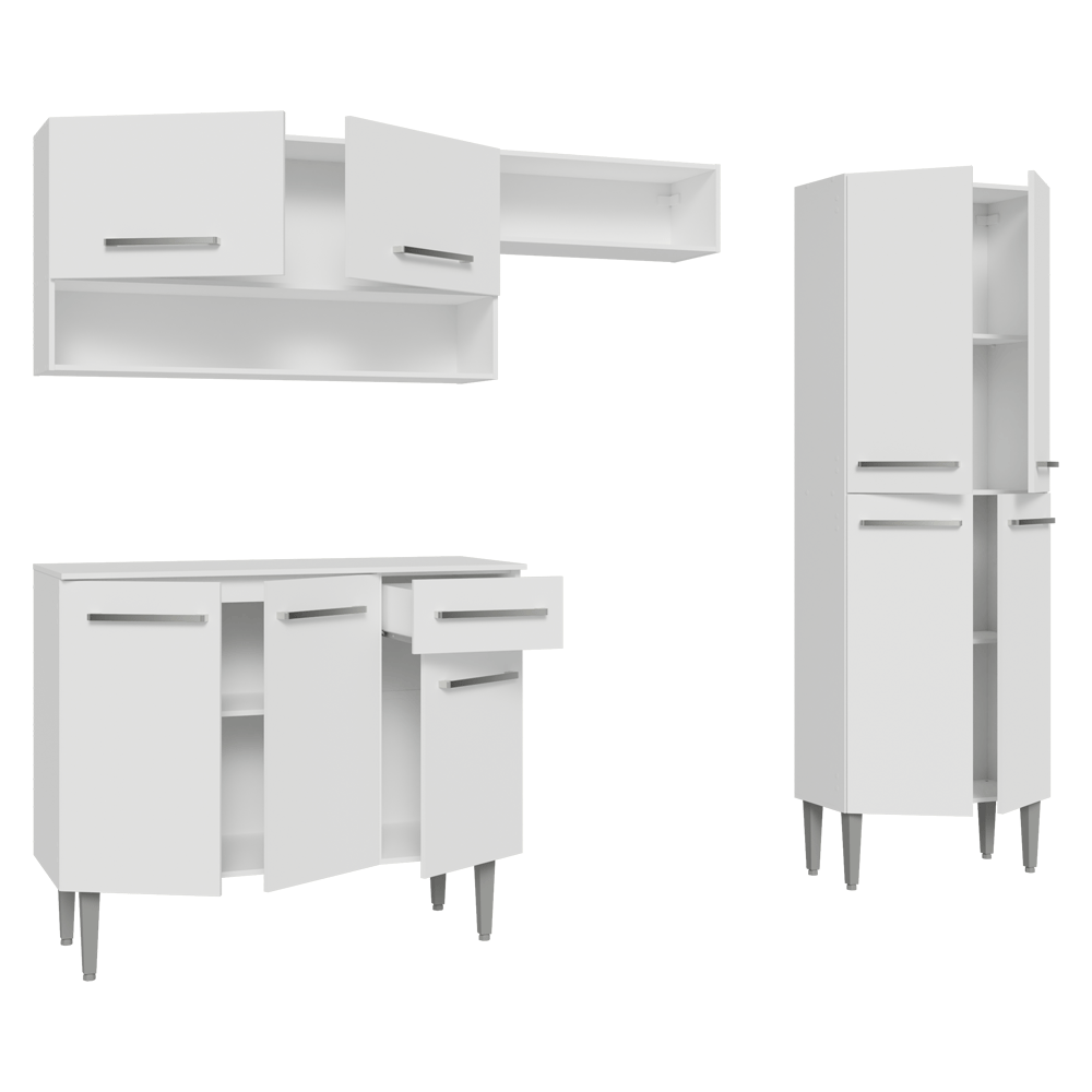 Combo de Cocina 229 cm Emilly Blanco 17