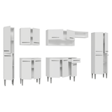Cocina Compacta 325 cm Emilly Blanco 07
