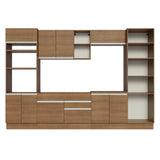 Combo completo de Cocina 330cm Marrón Glamy Madesa 03