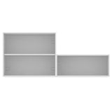 Kit Lavadero Madesa Acordes 100% MDF con 2 Alacenas Blanco Brillante