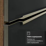 Combo de Cocina con Cristalero 190 cm Madesa Lux MN 02