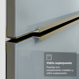 Combo de Cocina con Cristalero 190 cm Madesa Lux BG 02