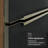 Combo completo de Cocina 310 x 60 cm Marrón/Negro Lux Madesa 02