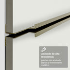 Combo completo de Cocina 310 cm 11 Puertas 3 Cajones Sin Mesada Blanco Lux Madesa