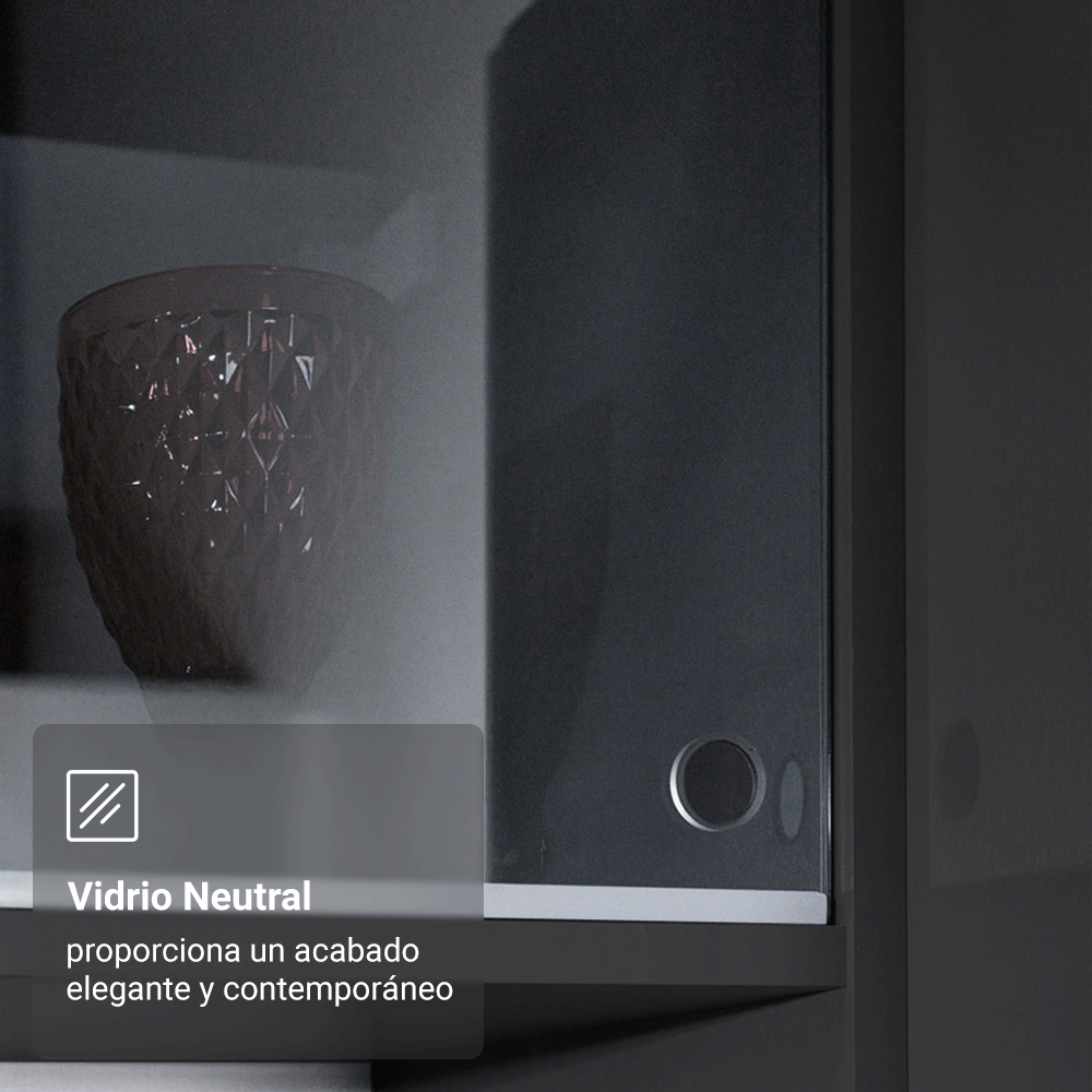 Combo completo de Cocina 260 cm Negro Nice Madesa 01