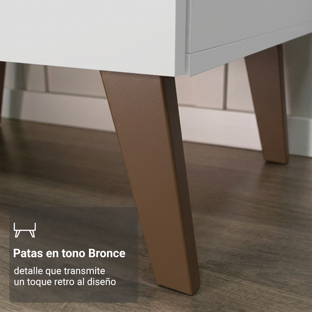 Mueble de Cocina Completa Pieta 310 cm 11 Puertas 1 Cajón (Con Mesada) Blanco 02 Madesa