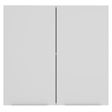 Alacena para Dormitorio 70 cm 2 Puertas Neo Blanco