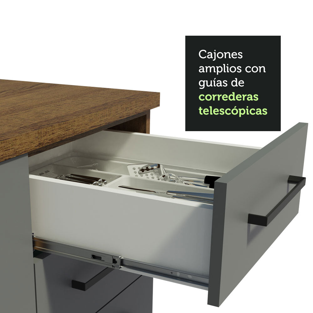 Kit Mueble para Garaje Multiuso Madesa Agata 200cm MG 01
