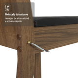 Juego de Comedor con Mesa y 4 Sillas Madesa Camélia MN