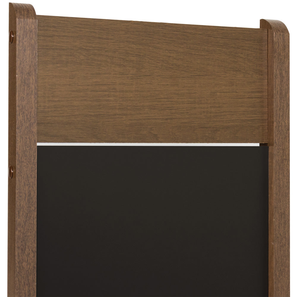 Juego de Comedor con Tapa de Madera 6 Sillas Marrón/Crema/Negro Beverly
