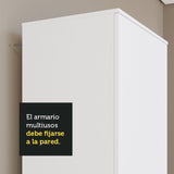 Alacena Lavadero Multiuso Modular 1 Puerta Madesa Blanco