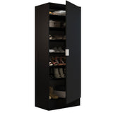 Armário Multiuso 60 cm 1 Purta Negro Madesa