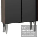 Kit Bajo Mesada Bufetera Y Despensero De Cocina Madesa MN1
