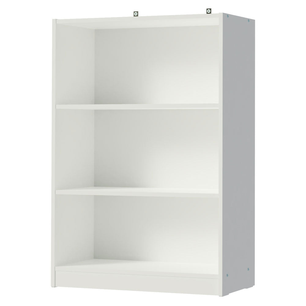 Biblioteca 6907 con 3 Nichos Blanco