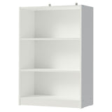 Biblioteca 6907 con 3 Nichos Blanco