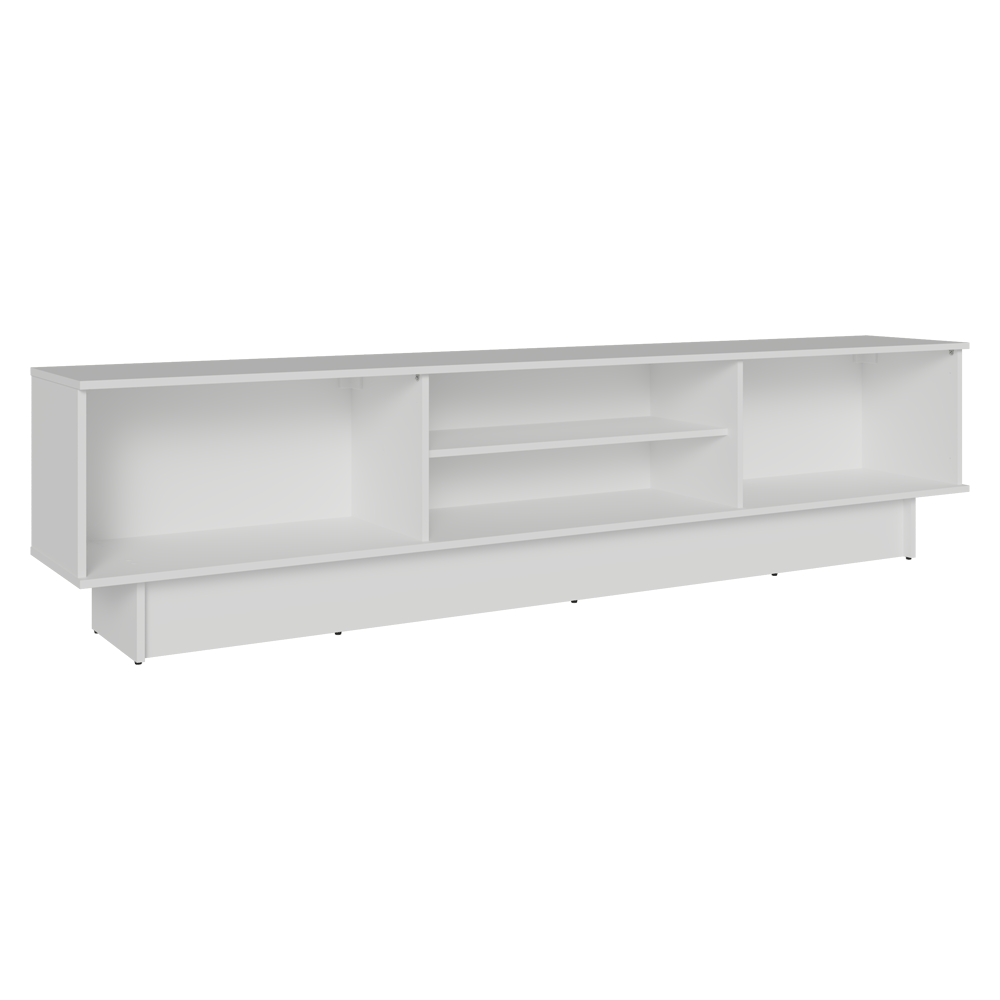 Rack para TV hasta 80 Pulgadas 218 cm 2 Puertas Blanco/Crema Vik Madesa