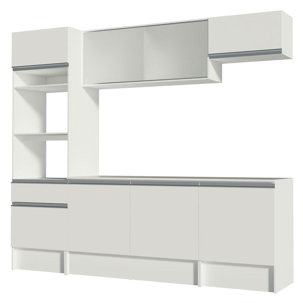 Combo completo de Cocina 240cm Blanco Topazio