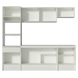 Cocina Diamante Compacta, 240 cm, Blanco