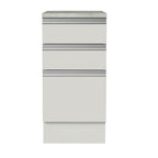 Bajo Mesada 40 x 60 cm 3 Cajones (Con Mesada) Blanco Glamy Madesa