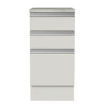 Bajo Mesada 40 x 60 cm 3 Cajones (Con Mesada) Glamy Blanco