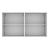 Alacena 120 cm 2 Puertas Agata Blanco/Crema