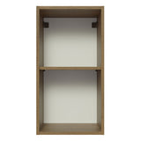 Alacena 35 cm 1 Puerta Lux Marrón/Gris