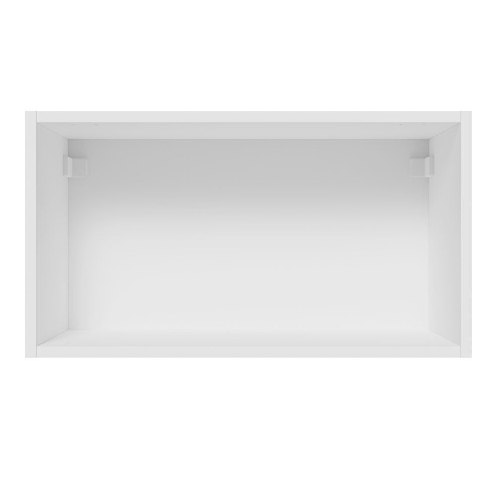 Alacena 60 cm 1 Puerta Lux Blanco/Negro